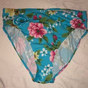 Islander Bikini Bottoms Size 14 Floral Print
